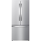 Hamilton Beach HBF1770 French Door Counter Depth Refrigerator with Freezer Drawer, 17.7 cu ft, Stainless Steel (Full Size) on Fridge.com