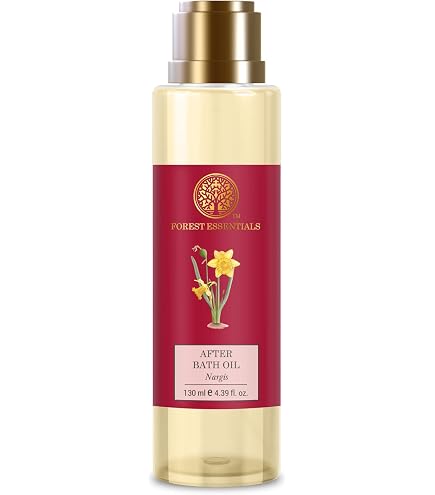 Amazon.com: Forest Essentials After Bath Oil Indian Rose Absolute