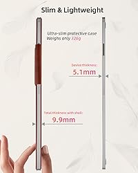 WALNEW Case for Remarkable Paper Pro,Magnetic Slim