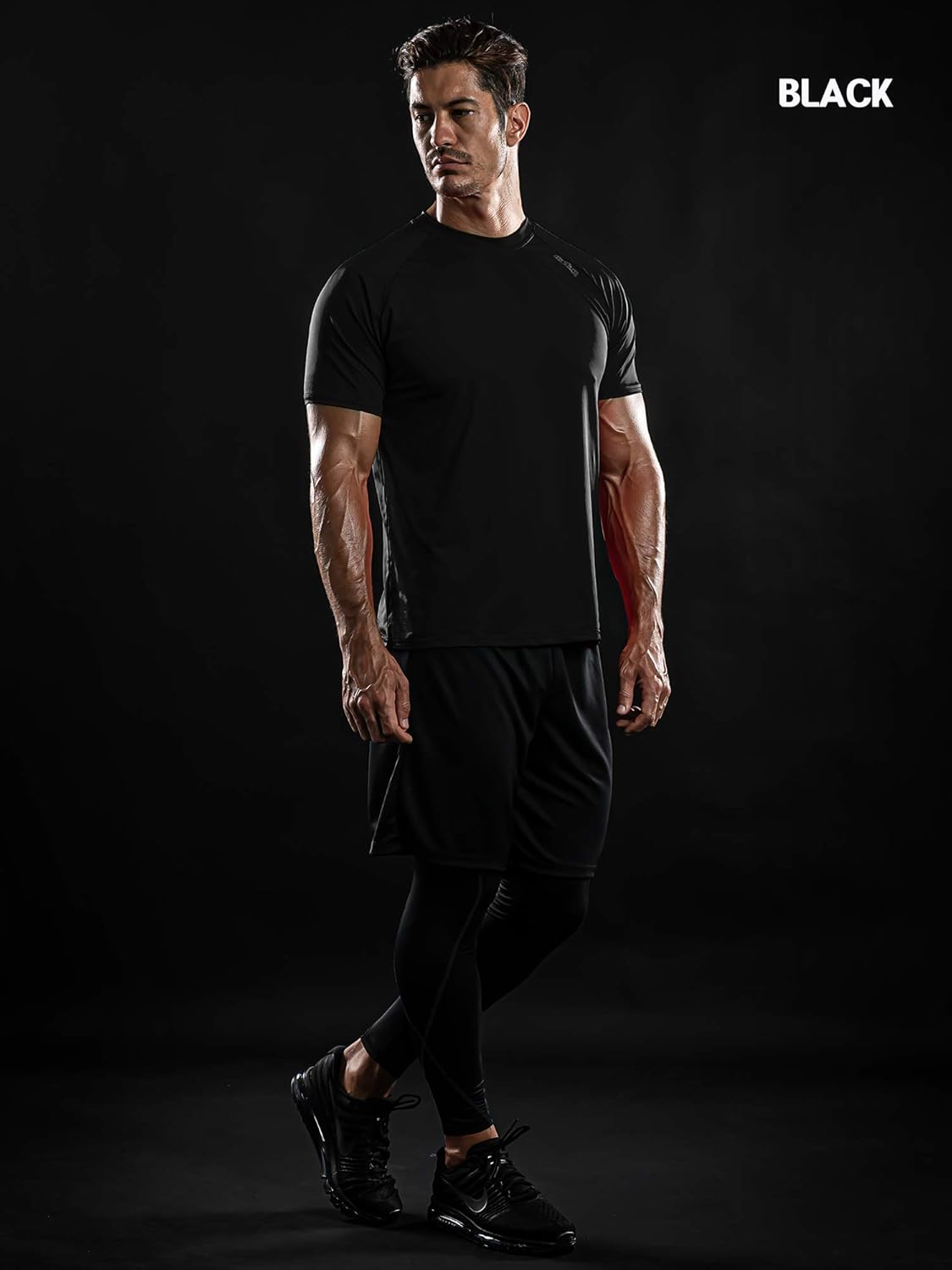 DRSKIN Mens Cool Quick Dry Sun Protection Short Sleeve Rash Guard Swim Sports Tee Shirt UPF 50+