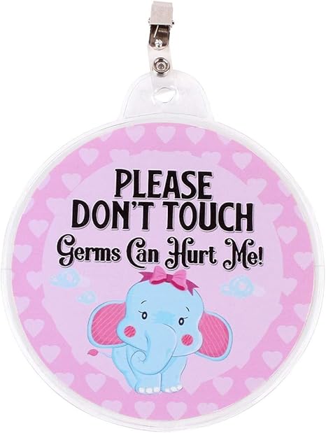 Amazon Co Jp Transer かわいい動物タグベビー安全標識 新生児 ベビーカーシートタグ 装飾アクセサリー ベビーカータグ 赤ちゃんに触れない カーシートサイン ピンク ホーム キッチン