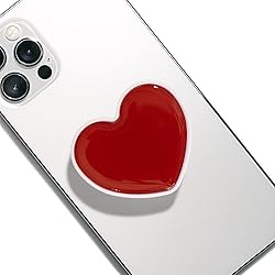 OnTheGrip Cute Solid Macaron Color Heart Shape