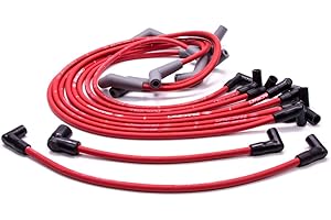 Ford Racing M12259R460 Spark Plug Wire Set, 9MM, Red