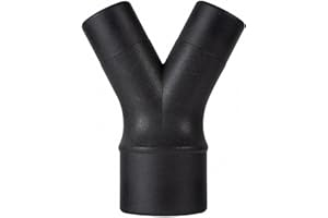 POWERTEC 70276 4-Inch to 2-1/2-Inch Dust Collection Splitter Fitting
