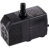 Simple Deluxe 400 GPH UL Listed Submersible Pump with 15' Cord, Water Pump for Fish Tank, Hydroponics, Aquaponics, Fountains, Ponds, Statuary, Aquariums & more
