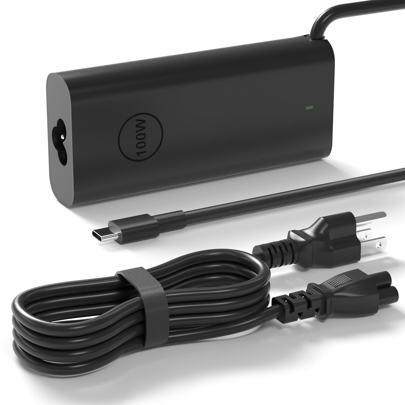 Photo 1 of 100W USB-C AC Adapter Compatible with DELL USB C Laptop Charger for Precision 5680 3580 3580 3580 3581 Latitude 5340 7640 7640 7340 5440 5540 9440 Inspiron 14 16 5000 7000 5430 7430 7440 5630 Laptop