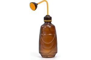 Bamworld Small Watering Can, 450ml Indoor Plant Watering Can with Long Spout, Plastic Watering Bottle for Seedlings and Succu