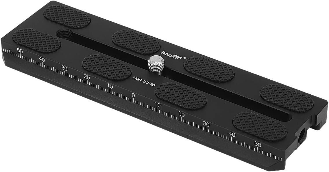 Haoge HQR-DC120 120mm Camera Mounting Quick Release Plate for DJI Ronin-SC Ronin SC Gimbal Stabilizer