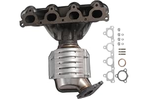BoardRoad Exhaust Catalytic Converter Manifold 1.6L Factory Style Fit for 96-00 Honda Civic Si LX HX EX DX 97-00 EX-R (EPA Approved)