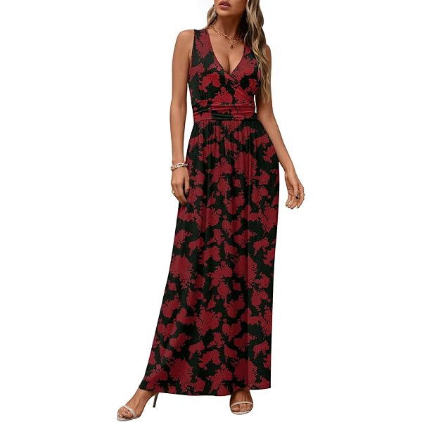 chinese dress ladies Amazon.com: LILBETTER Women Deep V Neck Loose Plain Long Maxi Casual Dress(3X-Large)  : Clothing, Shoes & Jewelry