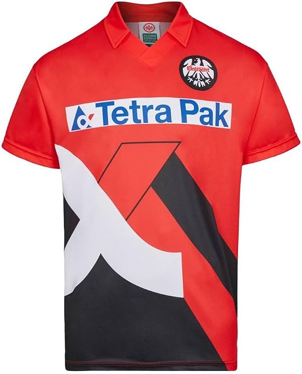 Eintracht Frankfurt Home Retro Jersey 1994/95: Amazon.co.uk: Sports