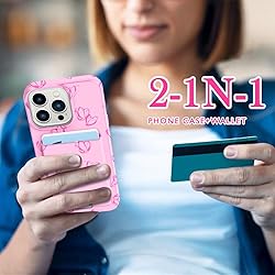 Petocase for iPhone 13 Pro Max Wallet Case Card