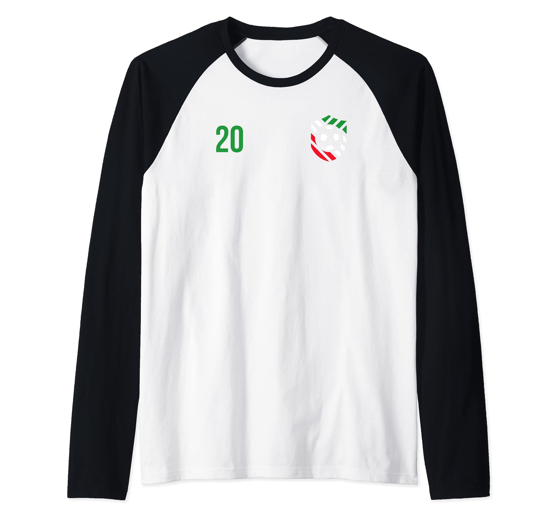Flag Portugal Raglan Baseball Tee