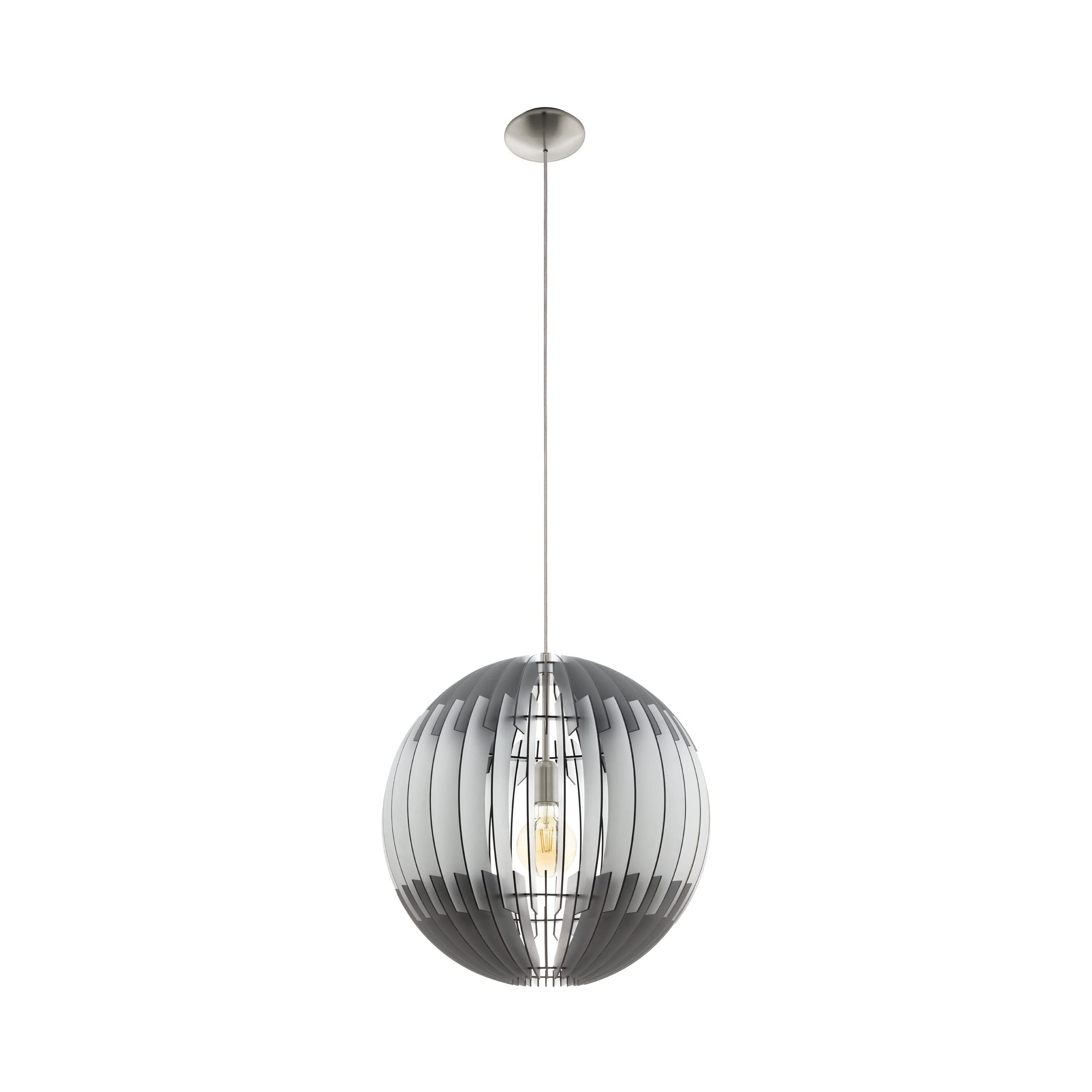 EGLO OLMERO Pendant Light Steel 60 W Matt Nickel
