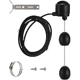 Solimeta Dual Float Switch with 12FT Cable (Plug Not Included), Mechanical Sump Pump Float Switch for Sump pump, Basement Sump basin, Pumps &amp; Plumbing Equipment