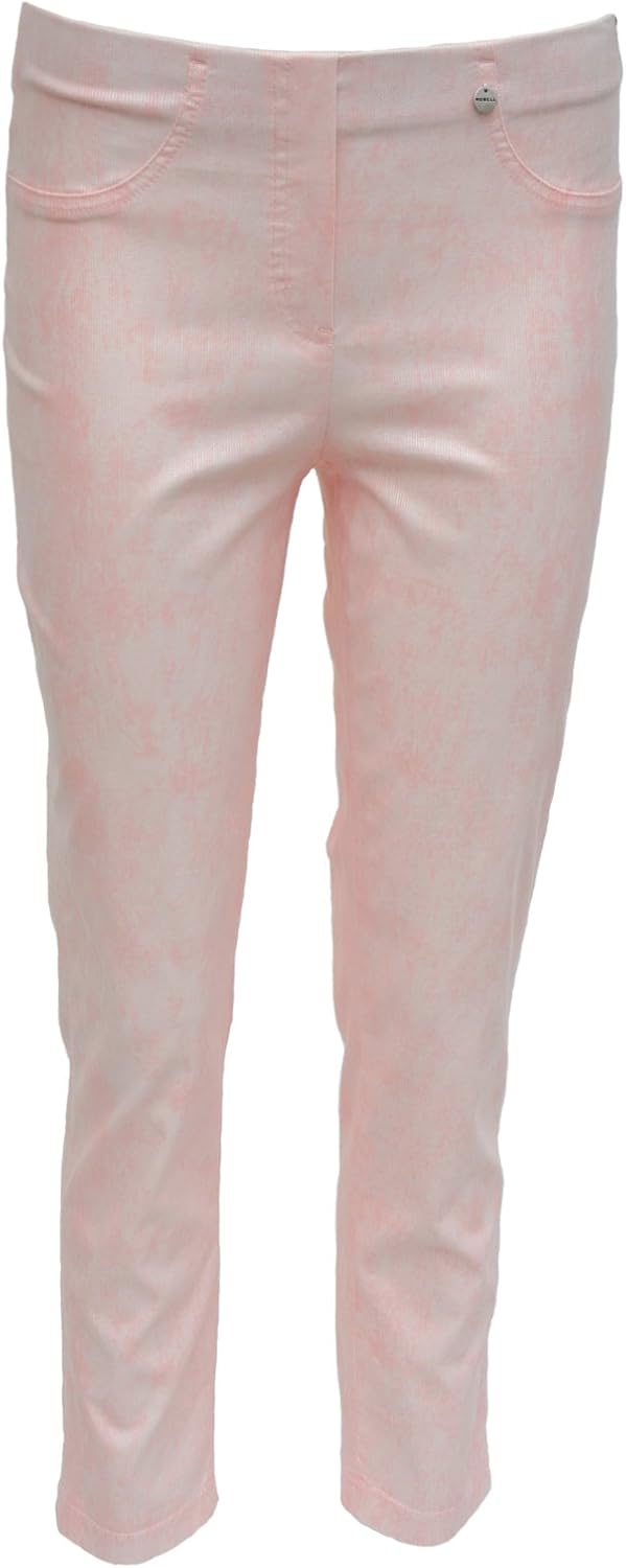 Robell Women's Trousers pink 10 Amazon.co.uk Clothing