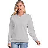RUIBETYHUA Women's Oversized Pullover Hoodie Long Sleeve Crewneck Athletic Sweatshirt Casual Loose Cotton Hoodies