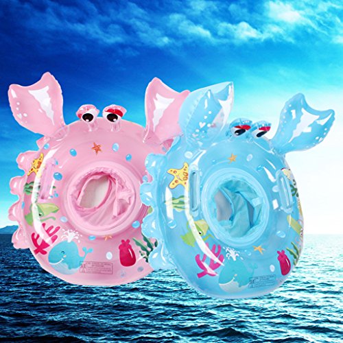 Baby Crab Inflatable Swim Ring Pool Float Learn Swimming For Baby