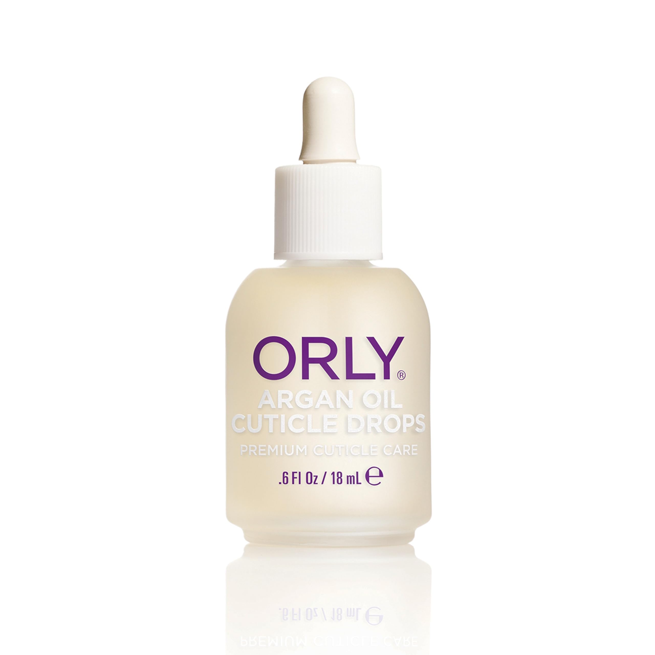 ORLY Argan Cuticle Oil Drops | Nourishing Treatment for Dry Cuticles & Brittle Nails | With Argan Oil, Jojoba Oil & Vitamin E | Hydrates, Softens & Prevents Moisture Loss (18ml)