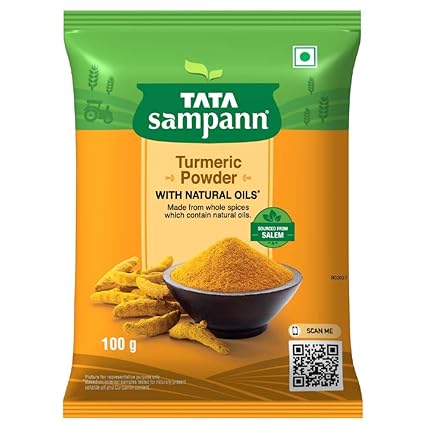 Tata Sampann Turmeric Powder Masala, 100g