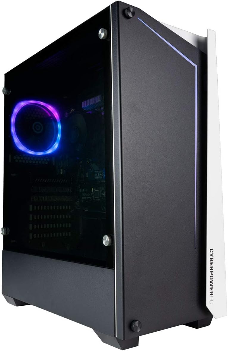 CUK Gamer Master GMA560V3 Tower Gaming PC (AMD Ryzen 3 with Radeon Vega 8 Graphics, 16GB RAM, 500GB NVMe SSD + 1TB HDD, 800W Gold PSU, Windows 10 Home) Gamer Desktop Computer (Made_by_CyberPower)