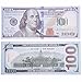 AL'IVER Fake Money Prop Money $10,000 Copy Money Realistic Double Sided Money Stack 100 $100 Bills Full Print