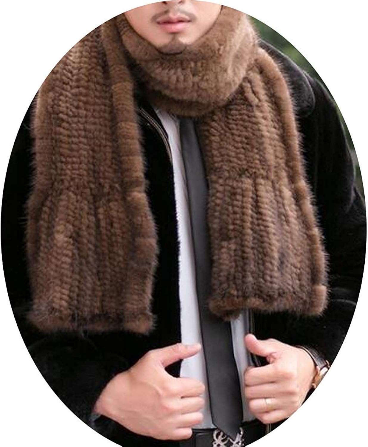 fur shawl men