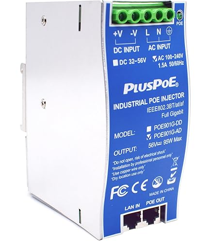 Amazon.com: HPE 1-Port Power Injector - PoE Injector : Electronics