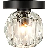 Kenroy Home Cheateau 1-Light Flush Mount - Black