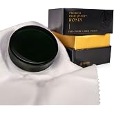 Viotti Dark Olive Rosin for Violin, Viola &amp; Cello: Super-Smooth Rosin Engineered with Advanced Technology for Superior Grip with Low Dust, Shipped in Padded Protective Case to Prevent Cracking