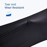 Fusion Vibes Black Nitrile Disposable Gloves M 100 Count Latex Free Powder Free view 3