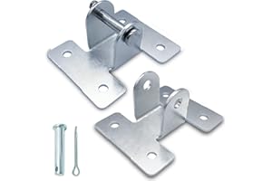 UYGALAXY 2 PCS Linear Actuator Mounting Brackets, Silver Heavy Duty Metal Mounting Brackets for Linear Actuator (H-Shape)