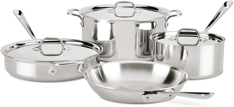 All-Clad D3 Stainless Steel Induction Cookware Set