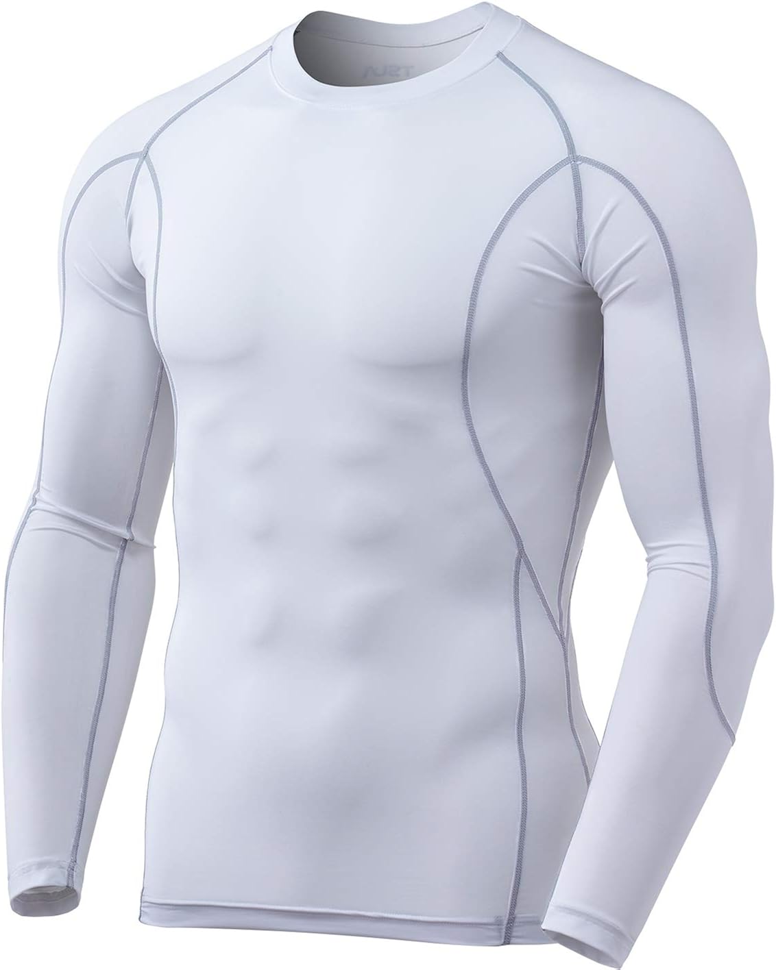 TSLA Men's Cool Dry Fit Long Sleeve Compression Shirts, Athletic Workout Shirt, Sports Base Layer T-Shirt: Clothing