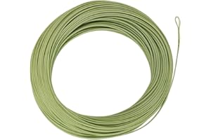 EUPHENG EUPHNG All-Purpose Fly Line Floating Trout Fishing Line Welded Loop Line ID Weight Forward Fly Fishing Line 100FT