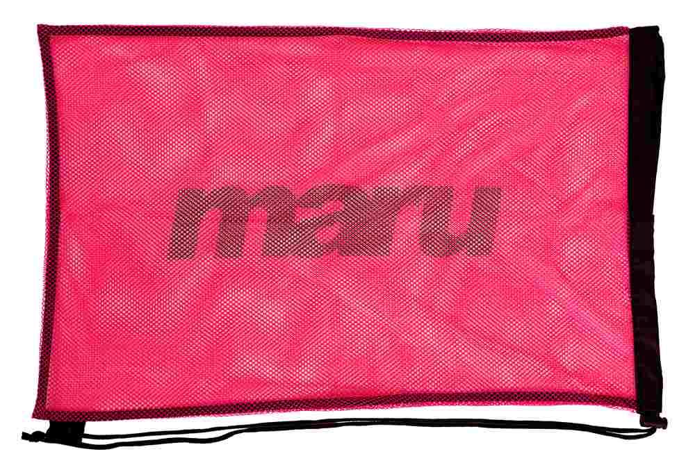 MARU Mesh Bag for Swimming Equipment (Pink) – Lightweight Mesh Swimming Bag for Wet Gear – Breathable, Quick-Dry Design with Drawstring Closure – Ideal for Pool Training & Swim Sessions