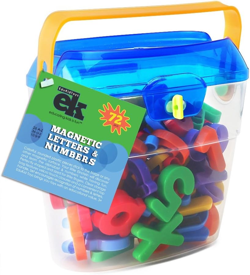 edukid magnetic letters