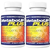 Lipozene MetaboUP Plus - Thermogenic Weight Loss Fat Burner With Green Tea and Cayenne Extract - Energy Booster Pills - 2 Bottle Bonus Pack