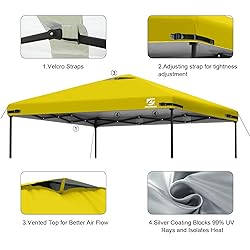10x10 Pop Up Canopy Replacement Top Cover with Air