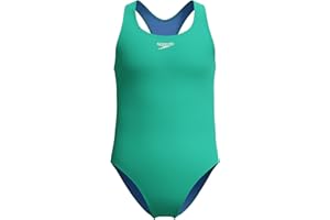 Speedo Girls Swimsuit One Piece Closed Racerback