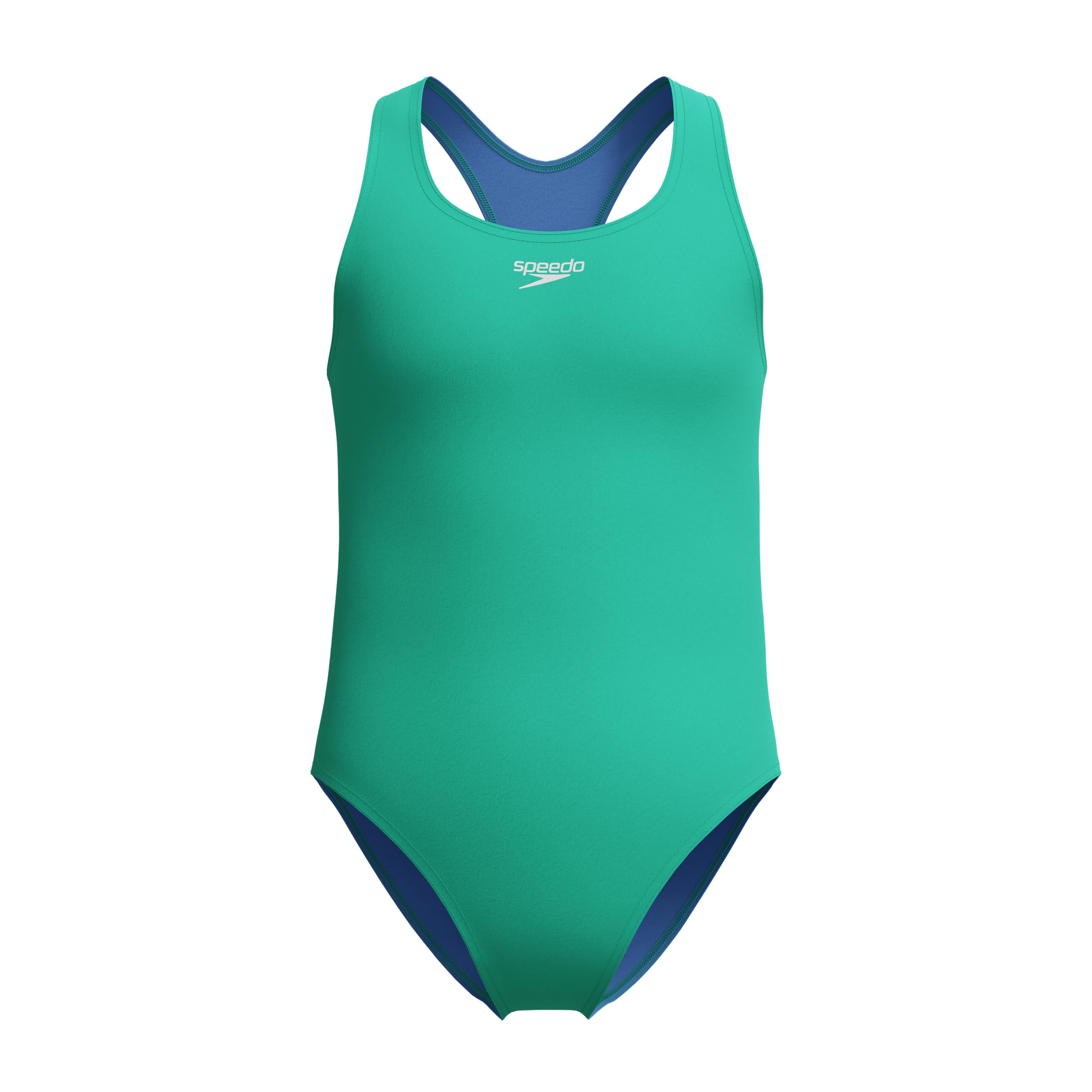 Speedo Girl's Swimsuit One Piece Closed Racerback Image