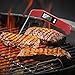 Digital Cooking Food Meat Thermometer Instant Read for Food Grill Smoker Baking BBQ Oven Frying (red)