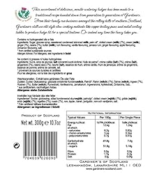 Gardiners of Scotland Assorted Fudge Tin, 10.7-Ounce