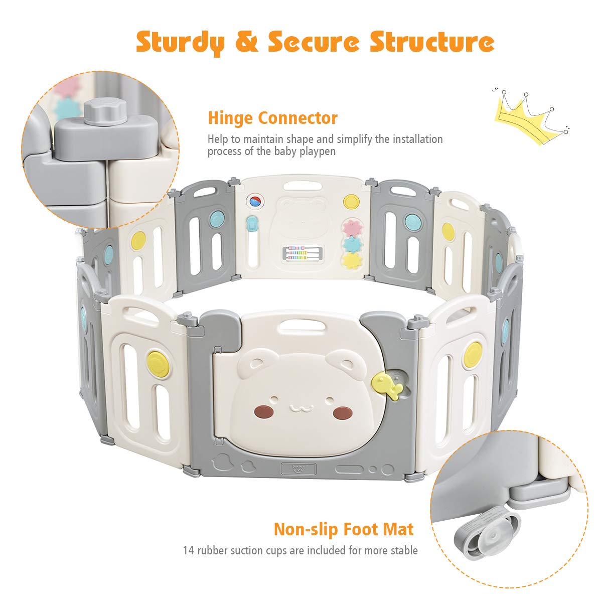 costzon baby playpen