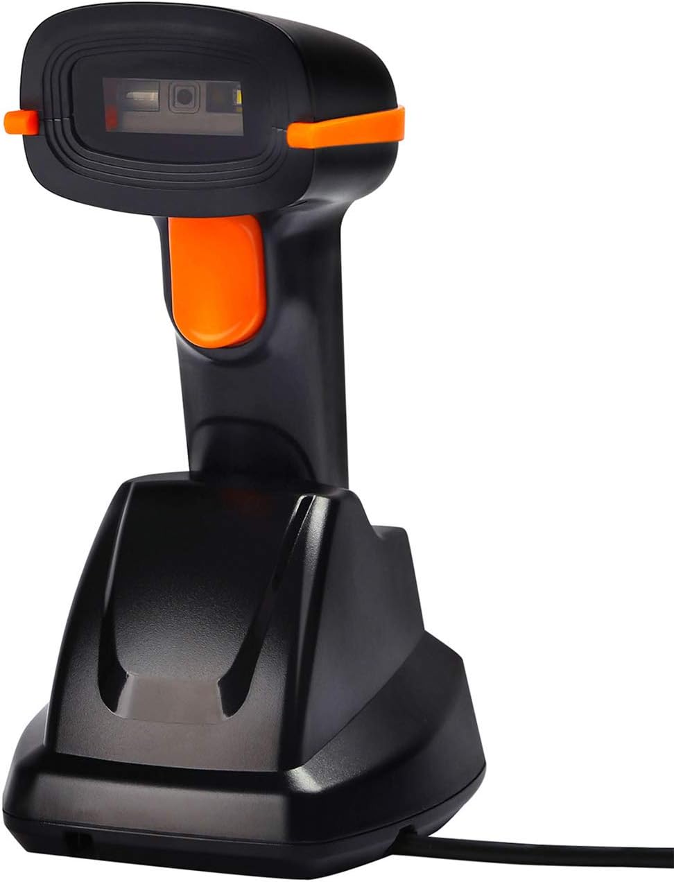 Tera Wireless Barcode Scanner 1D 2D with USB Cradle Charging Base Handheld Bar Code Reader Scanner Automatic Sensing Fast Precise Scanner