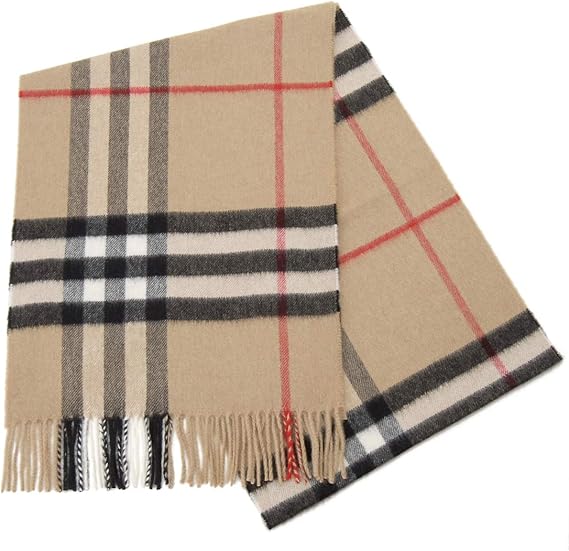 Amazon Burberry バーバリー マフラー カシミア チェック キャメル メンズ レディース 並行輸入品 マフラー 通販