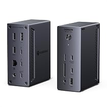 UGREEN Thunderbolt 4 Dock 13-in-1,40Gbps Transfer,Dual 4K Single