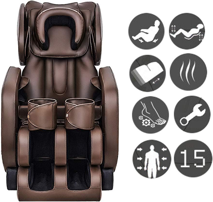 Electric Massage Chair Full-Body Air Massage System Multi-Function Relax Recliner Chairs Heat Massage Kneading And Vibration, Can Reduce Of Body Pain - 2 Years Official Warranty