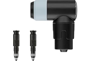 Schwalbe Clik Valve Conversion Set - Conversion Kit for Presta/SV Valves with Pump Head - Innovation for Inflating Bicycle Ty