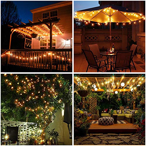 Metaku Globe String Lights Fairy Battery Operated 26ft 60LED with